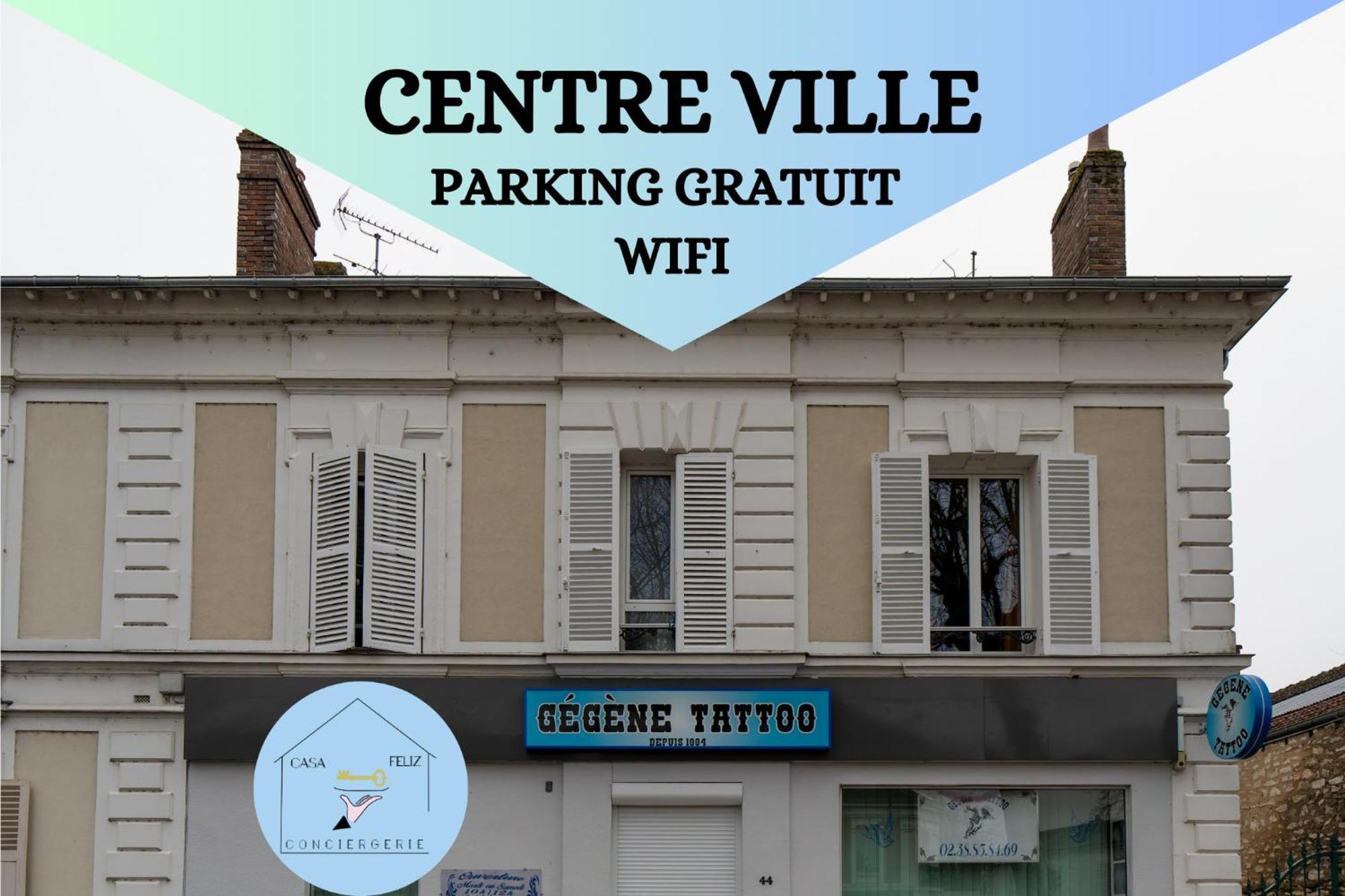 Appart Chez Gegene Montargis Eksteriør bilde